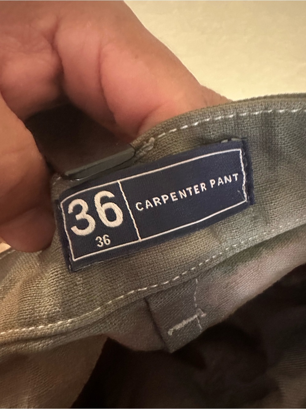 GAP Men's Tie-Dye Cargo Pants — Orange, Green, Gray - Picture 9 of 9